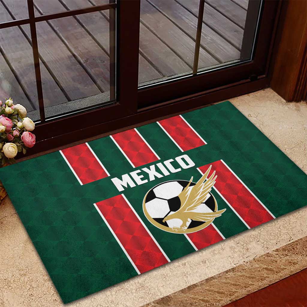 Mexico Football Rubber Doormat Siempre Con El Tri