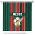 Mexico Football Shower Curtain Siempre Con El Tri