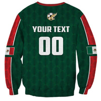 Custom Mexico Football Sweatshirt Siempre Con El Tri