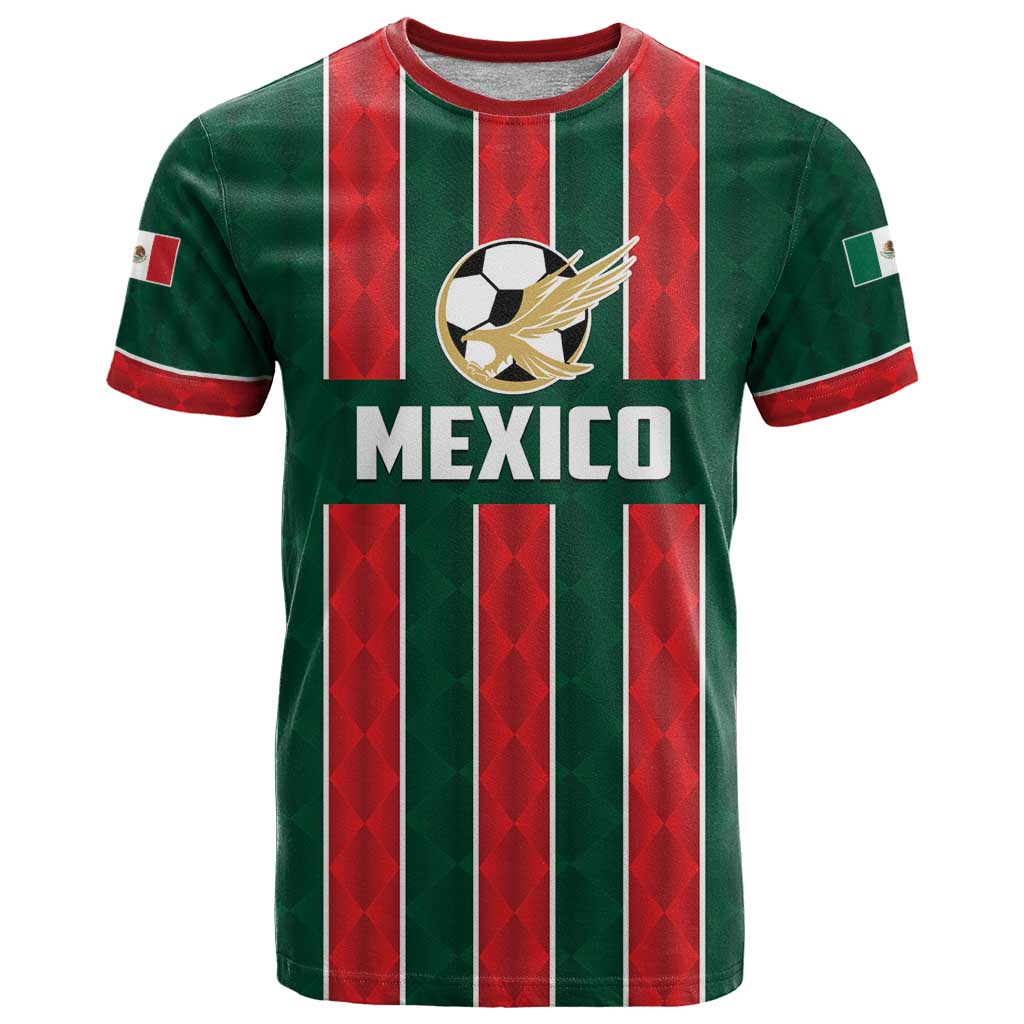 Custom Mexico Football T Shirt Siempre Con El Tri