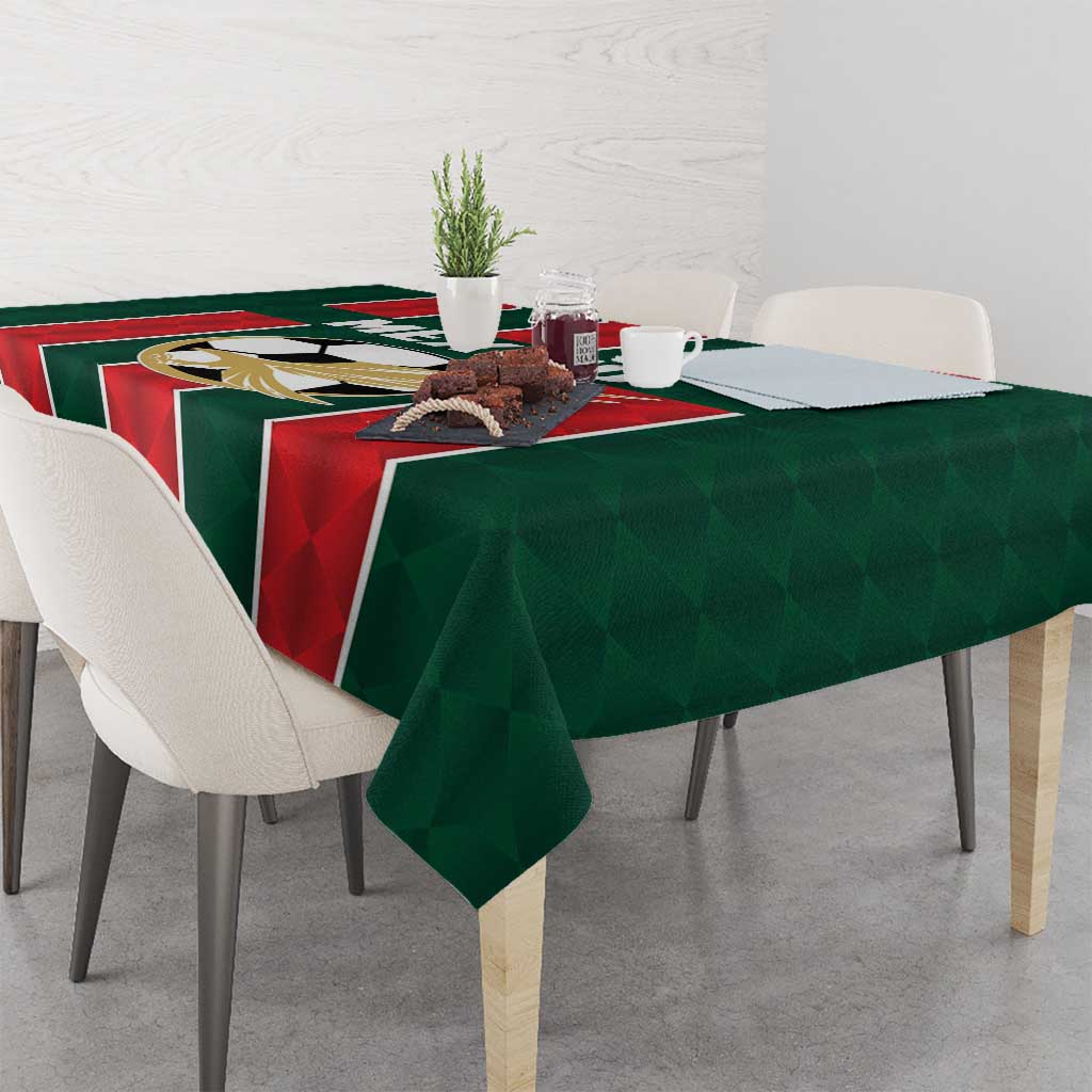 Mexico Football Tablecloth Siempre Con El Tri