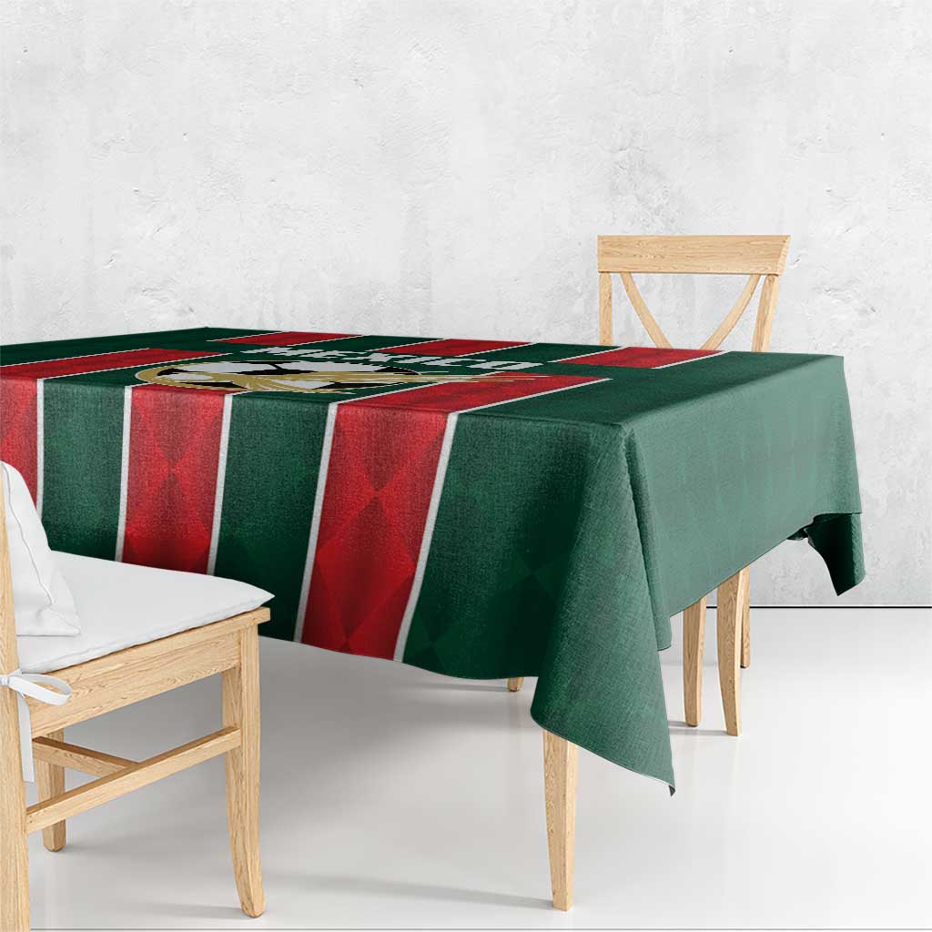 Mexico Football Tablecloth Siempre Con El Tri