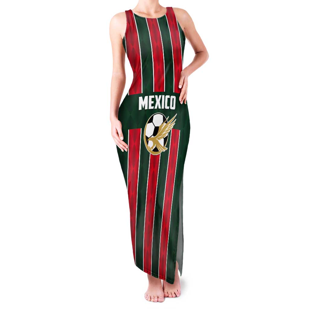 Custom Mexico Football Tank Maxi Dress Siempre Con El Tri