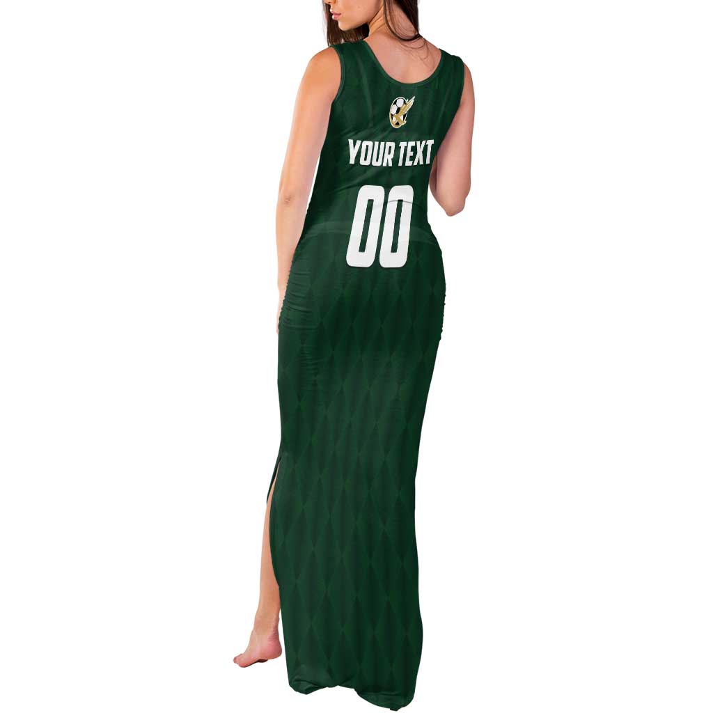 Custom Mexico Football Tank Maxi Dress Siempre Con El Tri
