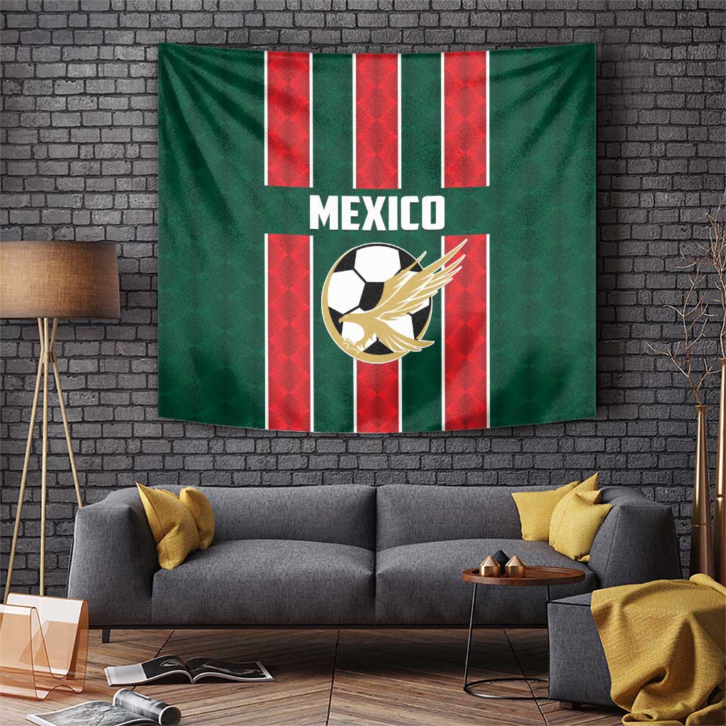 Mexico Football Tapestry Siempre Con El Tri
