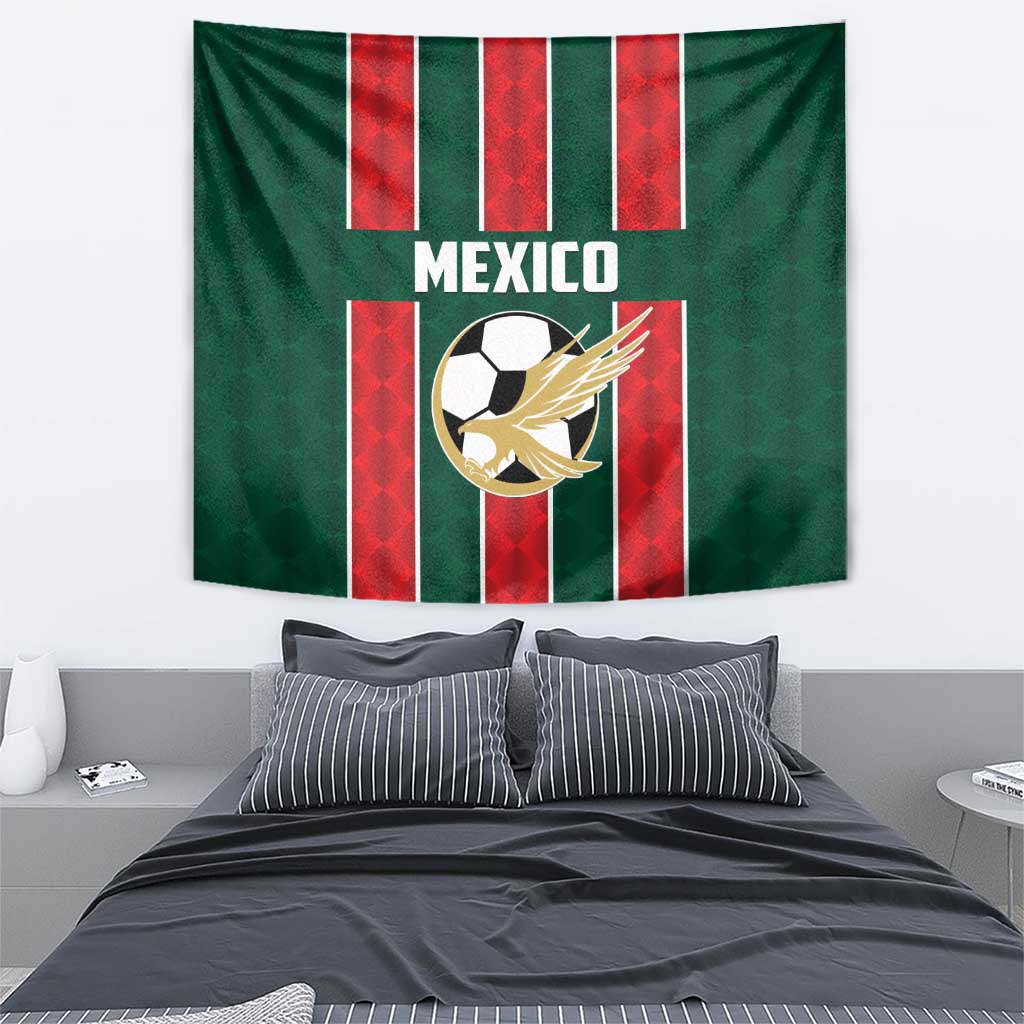 Mexico Football Tapestry Siempre Con El Tri