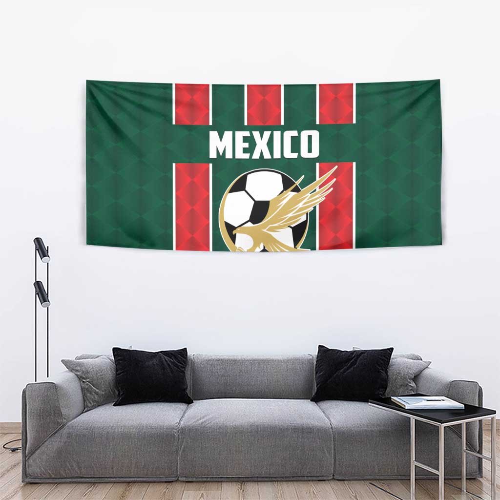 Mexico Football Tapestry Siempre Con El Tri