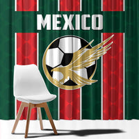 Mexico Football Window Curtain Siempre Con El Tri