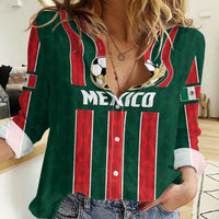 Custom Mexico Football Women Casual Shirt Siempre Con El Tri