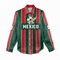 Custom Mexico Football Women Casual Shirt Siempre Con El Tri