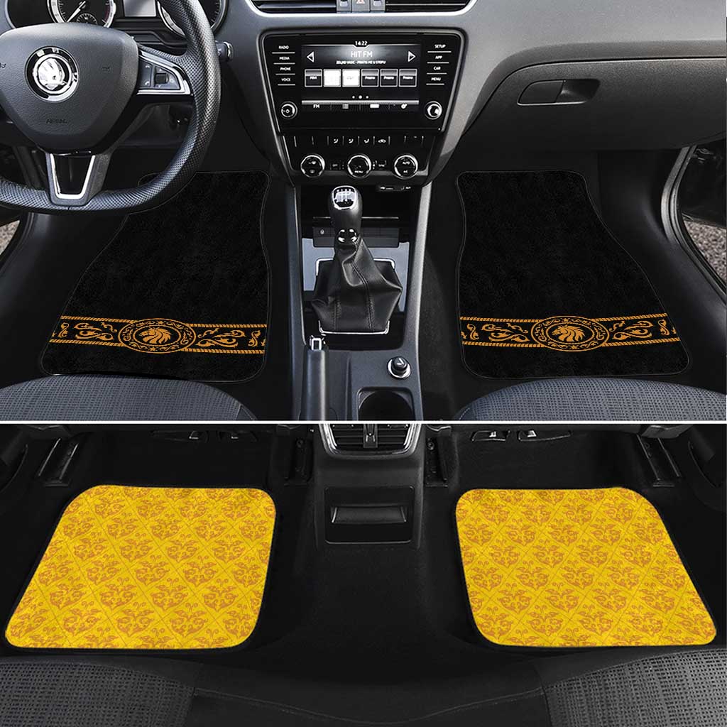 Mexican Mariachi Charro Suit Stylized Car Mats Cinco de Mayo Fiesta