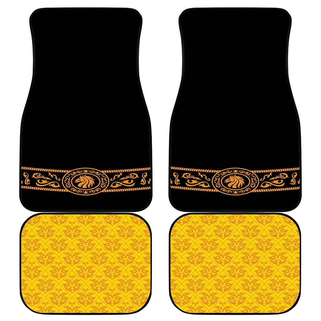 Mexican Mariachi Charro Suit Stylized Car Mats Cinco de Mayo Fiesta