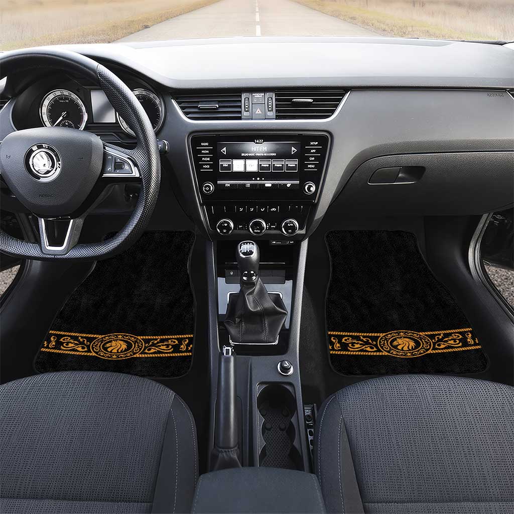 Mexican Mariachi Charro Suit Stylized Car Mats Cinco de Mayo Fiesta