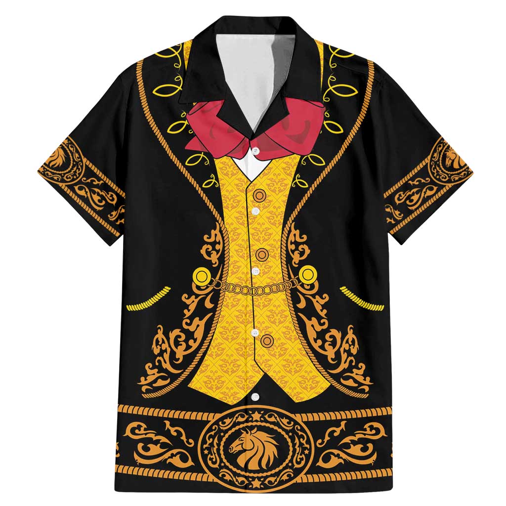 Mexican Mariachi Charro Suit Stylized Family Matching Mermaid Dress and Hawaiian Shirt Cinco de Mayo Fiesta