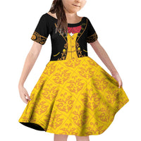 Mexican Mariachi Charro Suit Stylized Family Matching Off Shoulder Short Dress and Hawaiian Shirt Cinco de Mayo Fiesta