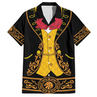 Mexican Mariachi Charro Suit Stylized Family Matching Short Sleeve Bodycon Dress and Hawaiian Shirt Cinco de Mayo Fiesta