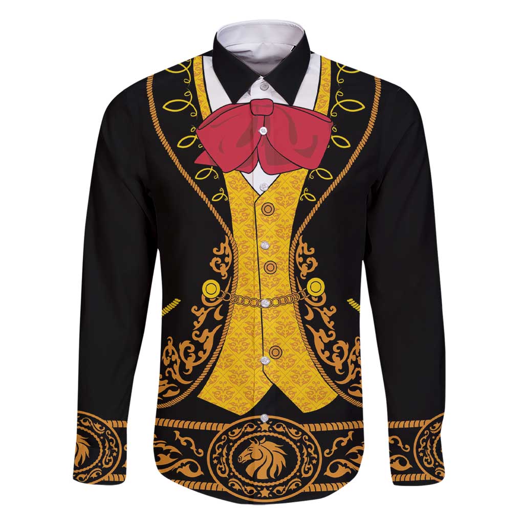Mexican Mariachi Charro Suit Stylized Family Matching Short Sleeve Bodycon Dress and Hawaiian Shirt Cinco de Mayo Fiesta