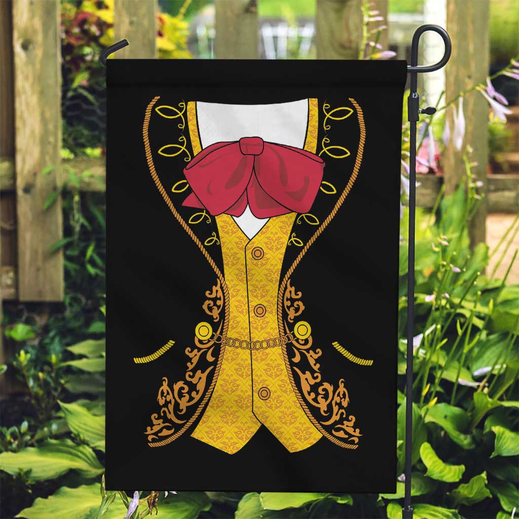 Mexican Mariachi Charro Suit Stylized Garden Flag Cinco de Mayo Fiesta