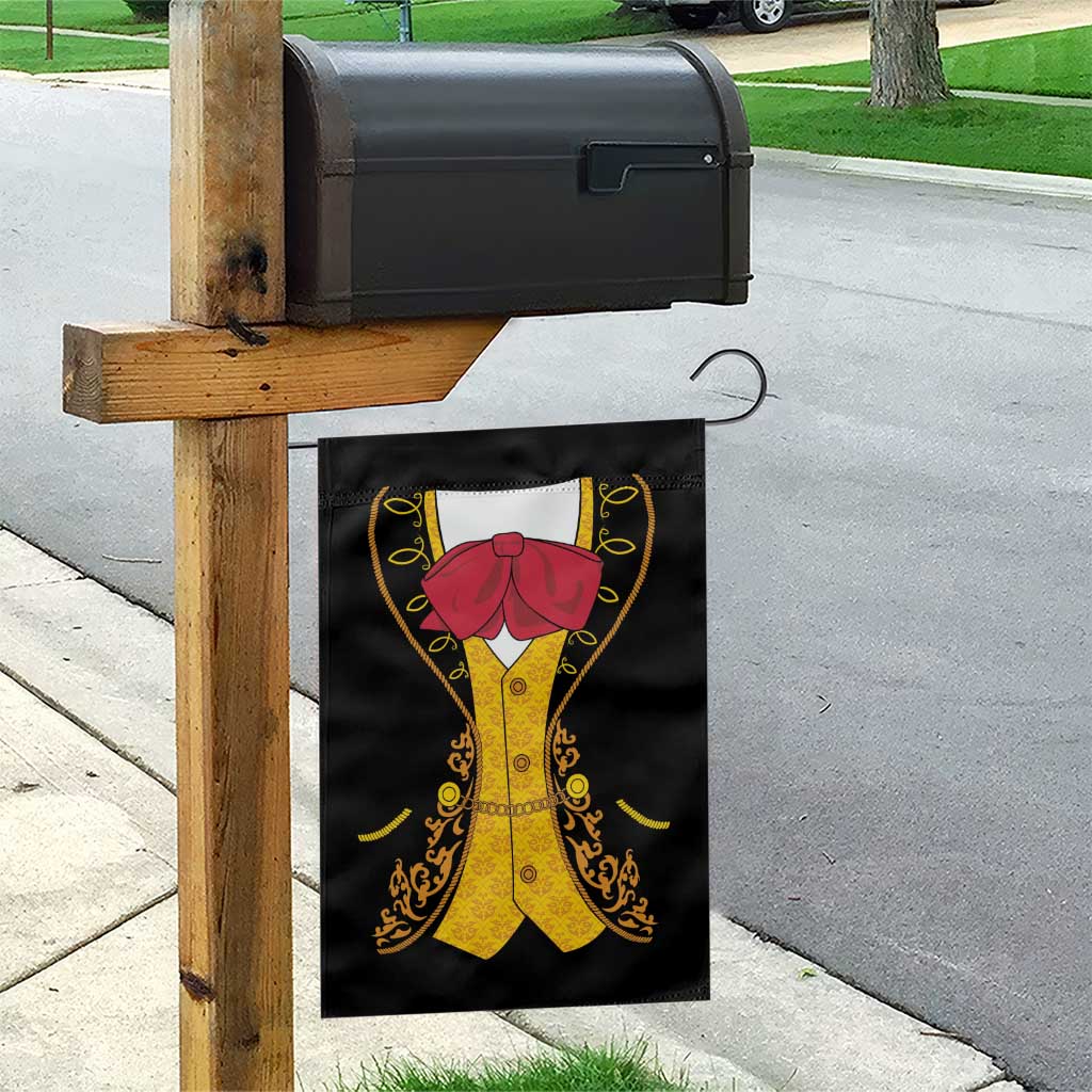 Mexican Mariachi Charro Suit Stylized Garden Flag Cinco de Mayo Fiesta