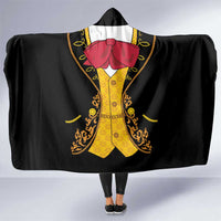 Mexican Mariachi Charro Suit Stylized Hooded Blanket Cinco de Mayo Fiesta