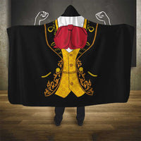 Mexican Mariachi Charro Suit Stylized Hooded Blanket Cinco de Mayo Fiesta