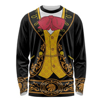 Mexican Mariachi Charro Suit Stylized Long Sleeve Shirt Cinco de Mayo Fiesta