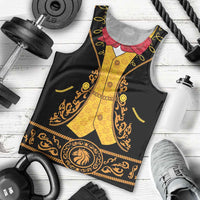Mexican Mariachi Charro Suit Stylized Men Tank Top Cinco de Mayo Fiesta