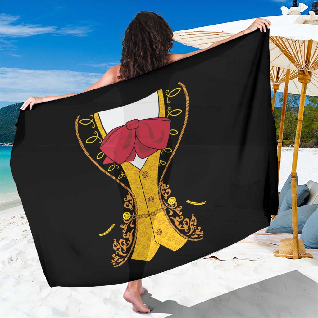 Mexican Mariachi Charro Suit Stylized Sarong Cinco de Mayo Fiesta