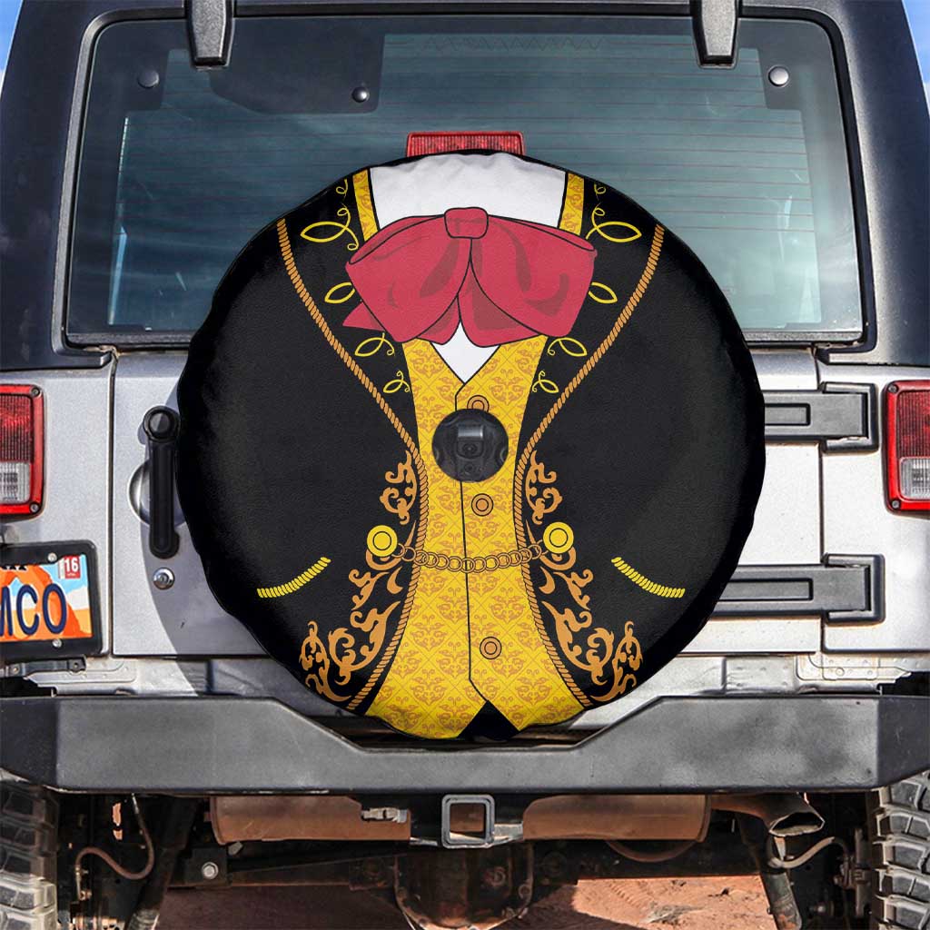 Mexican Mariachi Charro Suit Stylized Spare Tire Cover Cinco de Mayo Fiesta