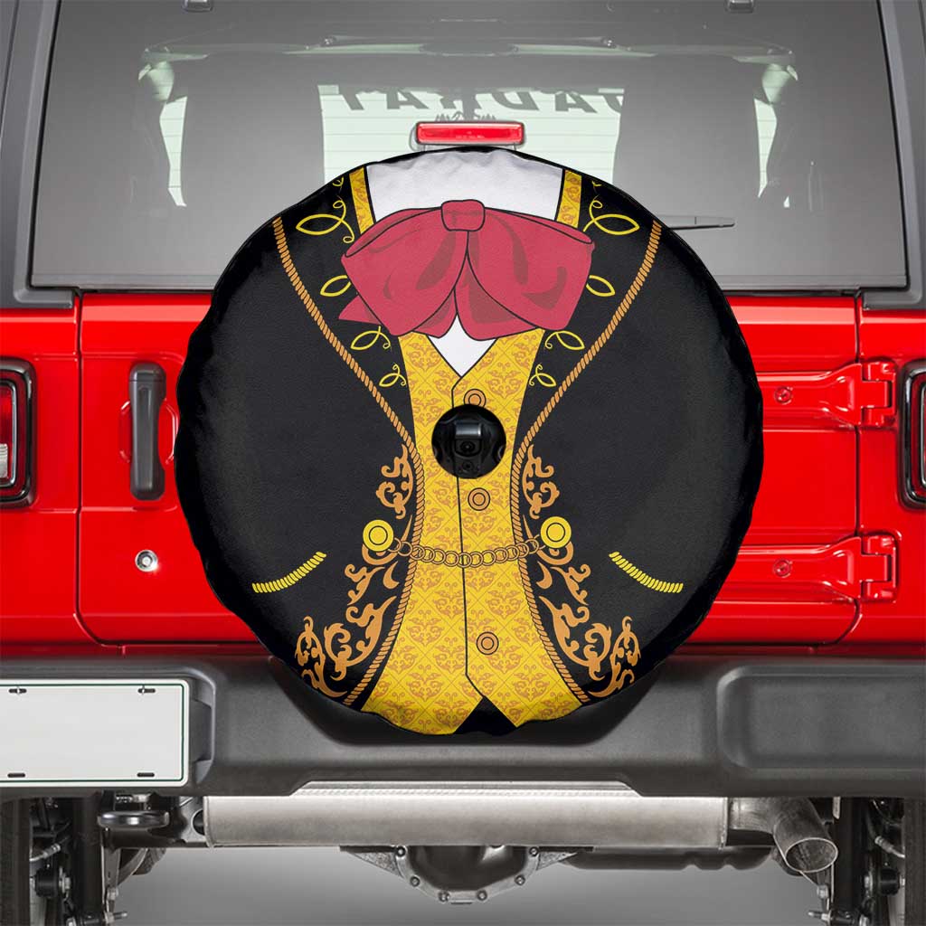 Mexican Mariachi Charro Suit Stylized Spare Tire Cover Cinco de Mayo Fiesta