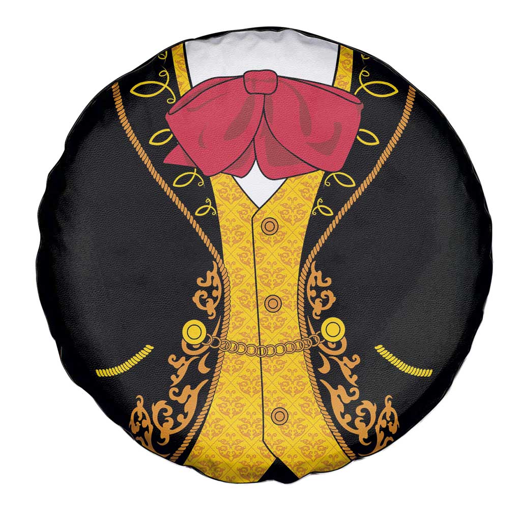 Mexican Mariachi Charro Suit Stylized Spare Tire Cover Cinco de Mayo Fiesta