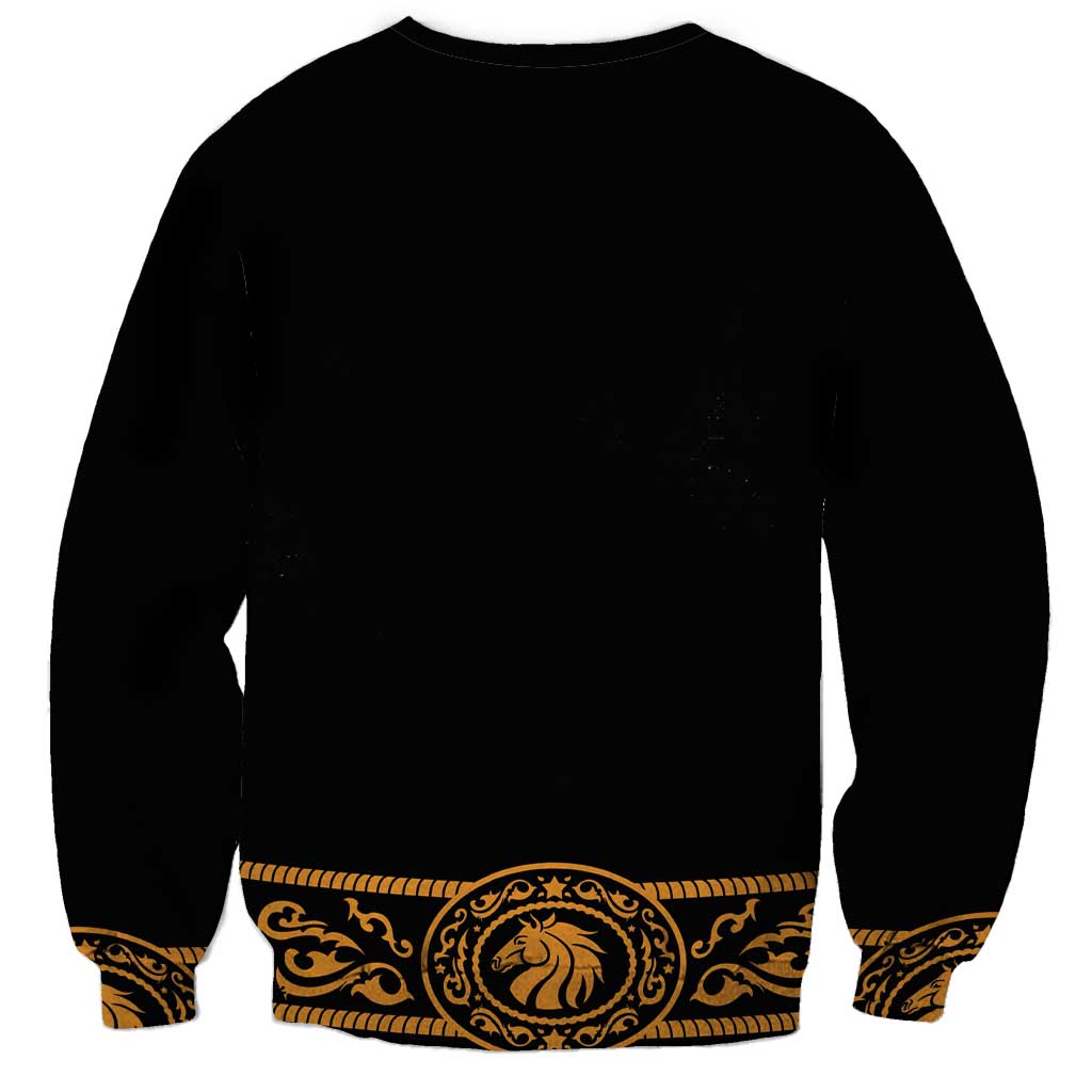 Mexican Mariachi Charro Suit Stylized Sweatshirt Cinco de Mayo Fiesta
