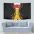 Mexican Mariachi Charro Suit Stylized Tapestry Cinco de Mayo Fiesta