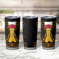 Mexican Mariachi Charro Suit Stylized Tumbler Cup Cinco de Mayo Fiesta