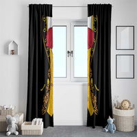Mexican Mariachi Charro Suit Stylized Window Curtain Cinco de Mayo Fiesta
