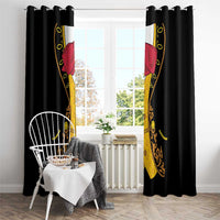 Mexican Mariachi Charro Suit Stylized Window Curtain Cinco de Mayo Fiesta