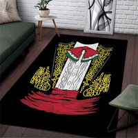 Mexican Charro Suit Stylized Area Rug Cinco de Mayo Costume