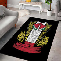 Mexican Charro Suit Stylized Area Rug Cinco de Mayo Costume