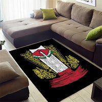 Mexican Charro Suit Stylized Area Rug Cinco de Mayo Costume