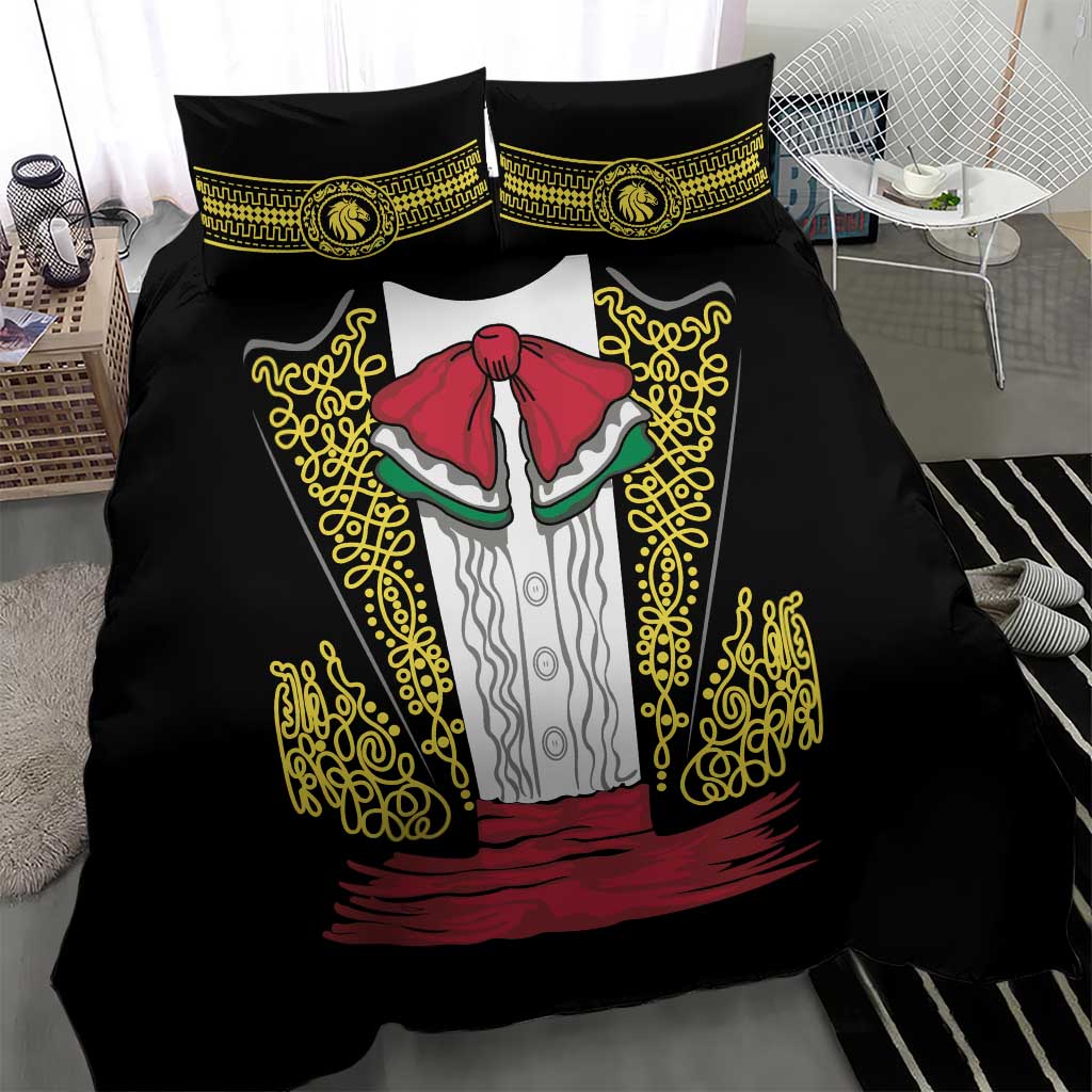 Mexican Charro Suit Stylized Bedding Set Cinco de Mayo Costume