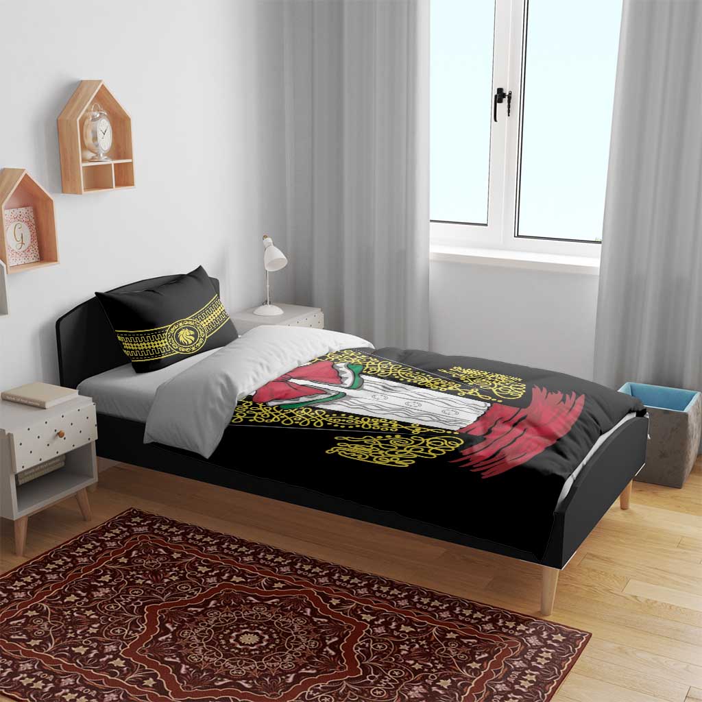 Mexican Charro Suit Stylized Bedding Set Cinco de Mayo Costume