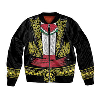 Mexican Charro Suit Stylized Bomber Jacket Cinco de Mayo Costume