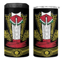 Mexican Charro Suit Stylized 4 in 1 Can Cooler Tumbler Cinco de Mayo Costume