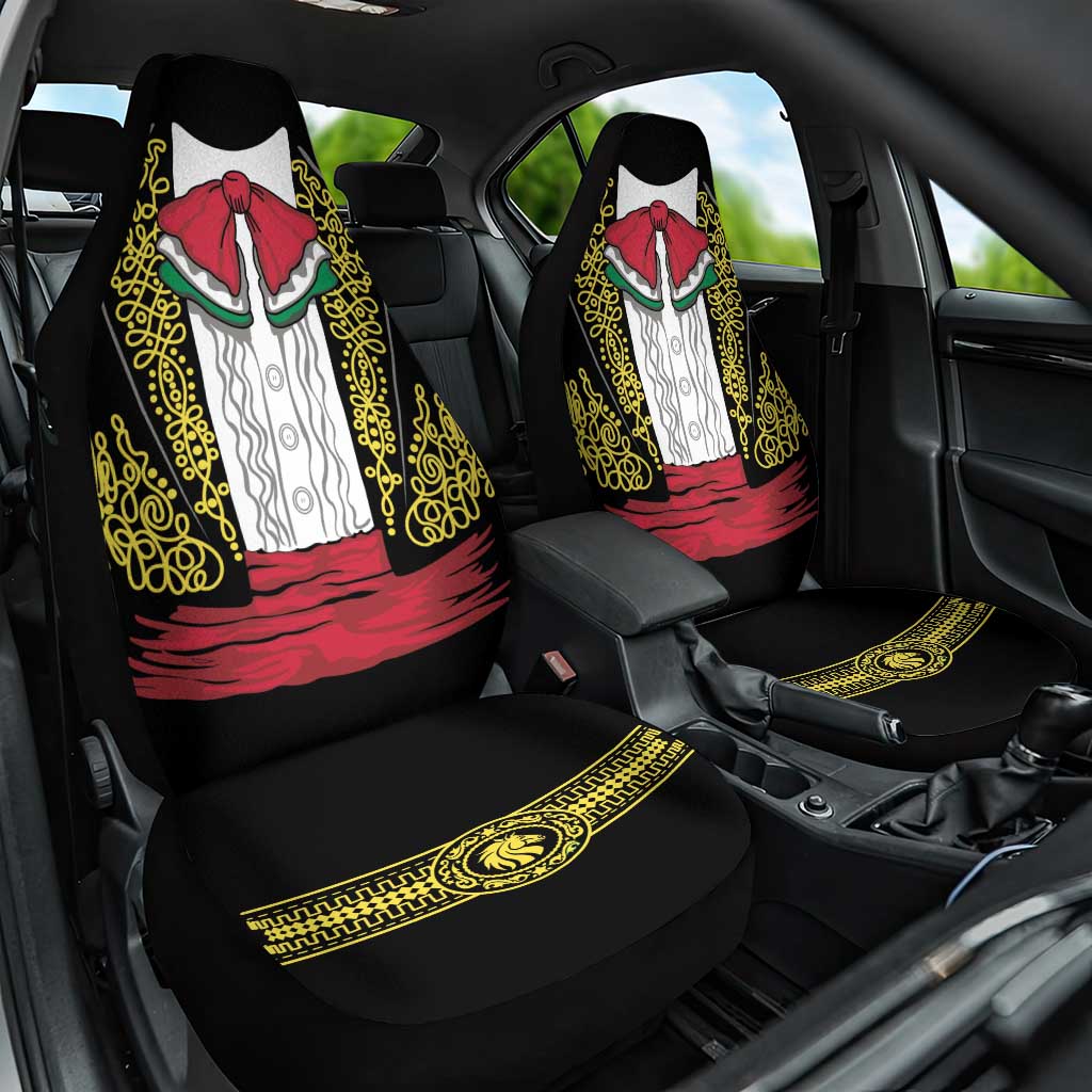 Mexican Charro Suit Stylized Car Seat Cover Cinco de Mayo Costume