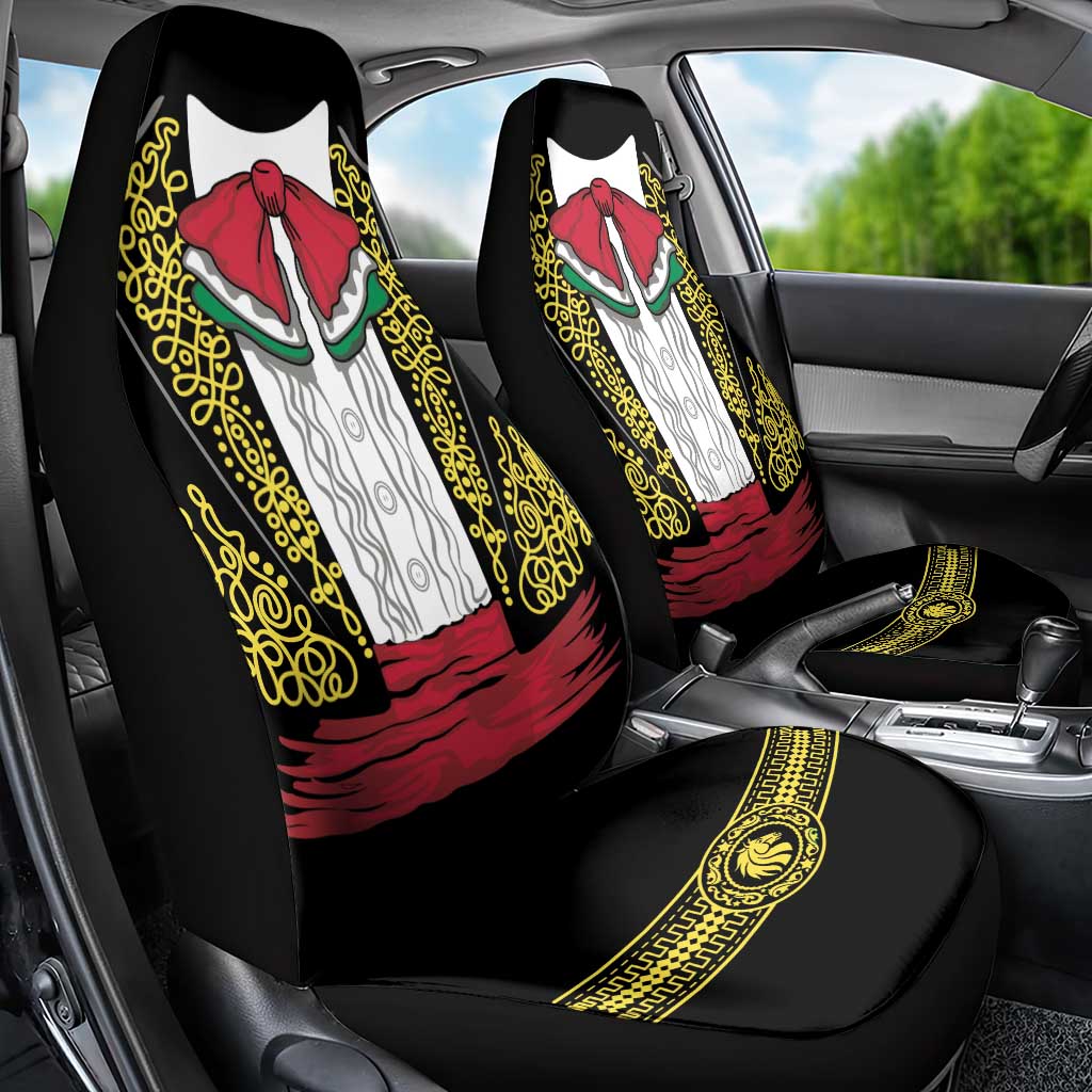 Mexican Charro Suit Stylized Car Seat Cover Cinco de Mayo Costume
