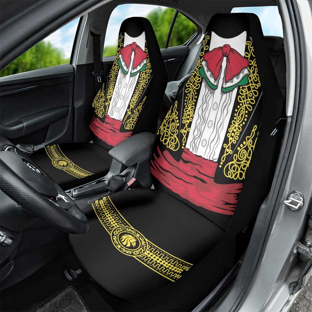 Mexican Charro Suit Stylized Car Seat Cover Cinco de Mayo Costume