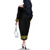 Mexican Charro Suit Stylized Family Matching Off The Shoulder Long Sleeve Dress and Hawaiian Shirt Cinco de Mayo Costume
