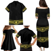 Mexican Charro Suit Stylized Family Matching Puletasi and Hawaiian Shirt Cinco de Mayo Costume