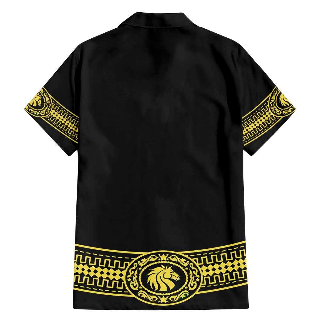 Mexican Charro Suit Stylized Family Matching Puletasi and Hawaiian Shirt Cinco de Mayo Costume