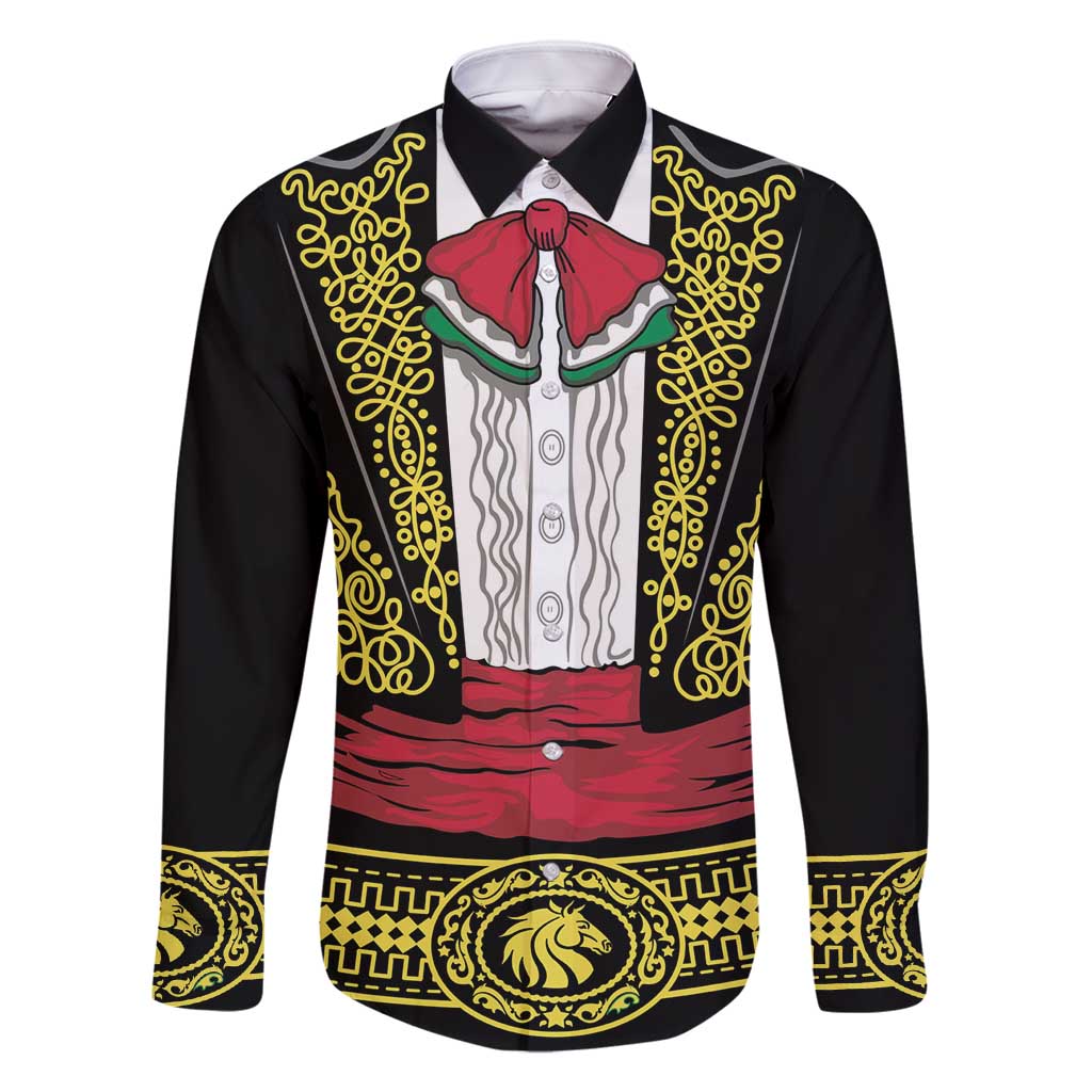 Mexican Charro Suit Stylized Family Matching Tank Maxi Dress and Hawaiian Shirt Cinco de Mayo Costume
